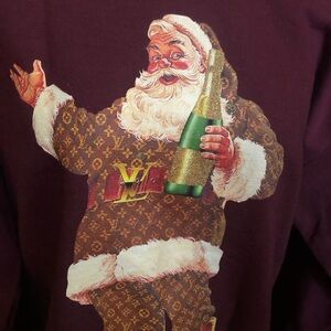 Bougie Santa Sweatshirt- LV- New